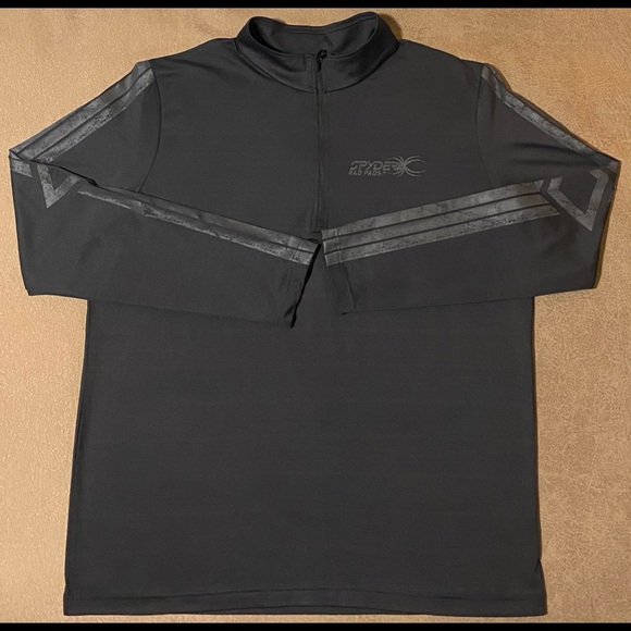 Men’s Spyder Paramount Zip T-Neck XL Black Ebony - Picture 2 of 8